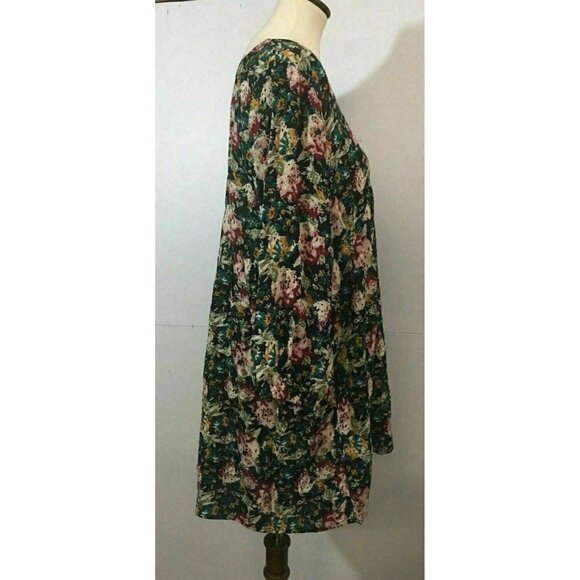 Knot Sisters Echo Park Flawless Floral Dress Multi Color Size Small NG33 - Picture 7 of 11